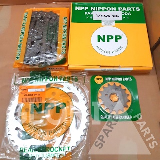 Gir Gear Set Paket Rantai Vega ZR RR Jupiter Z New Robot 2010 NPP