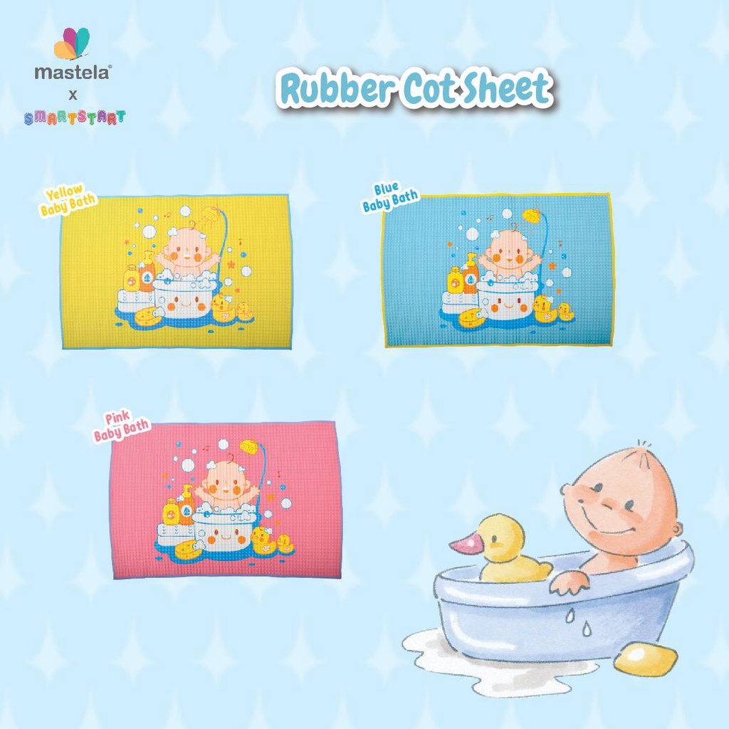 Perlak Karet Bayi Alas Ompol Organik Smart Start Mastela | Snuggle Crown