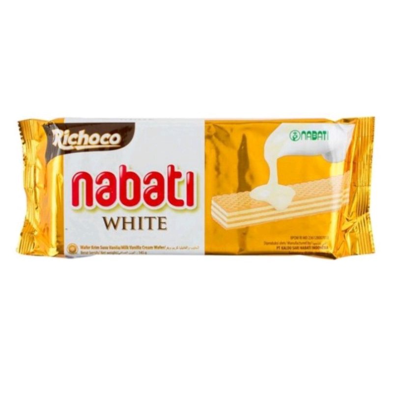 

Richoco Nabati White Vanilla - Wafer Cream Vanila