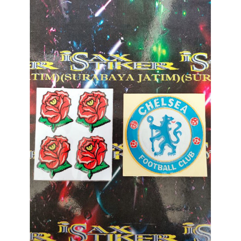 

stiker timbul mawar Chelsea