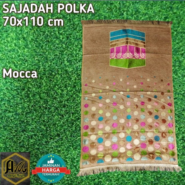 Sajadah Motif Polkadot/Best Seller/HargaGrosir/Bisa bayar di Tempat