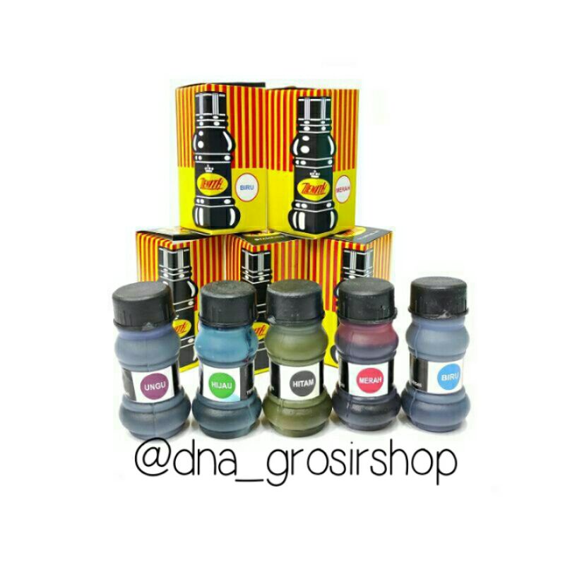 

(1 Pcs) Tinta Stempel Merk Zenith Warna