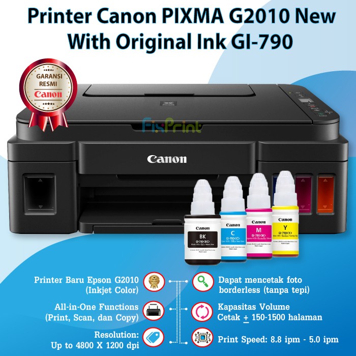 Printer Canon Pixma G2010 G 2010 BH 7 CH 7 GI790 G2020 2020 BH70 CH70 GI70 Print Scan Copy All In One