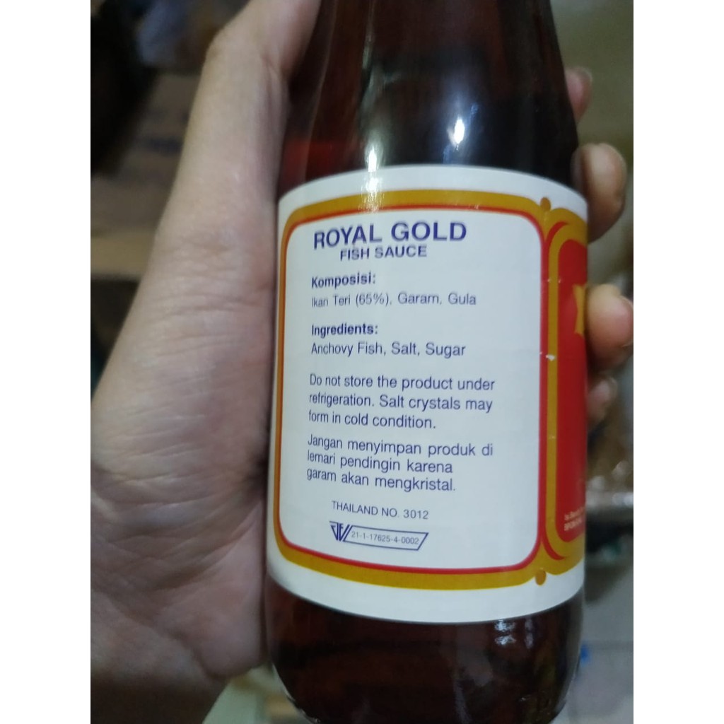 KECAP IKAN ROYAL GOLD 200 ML