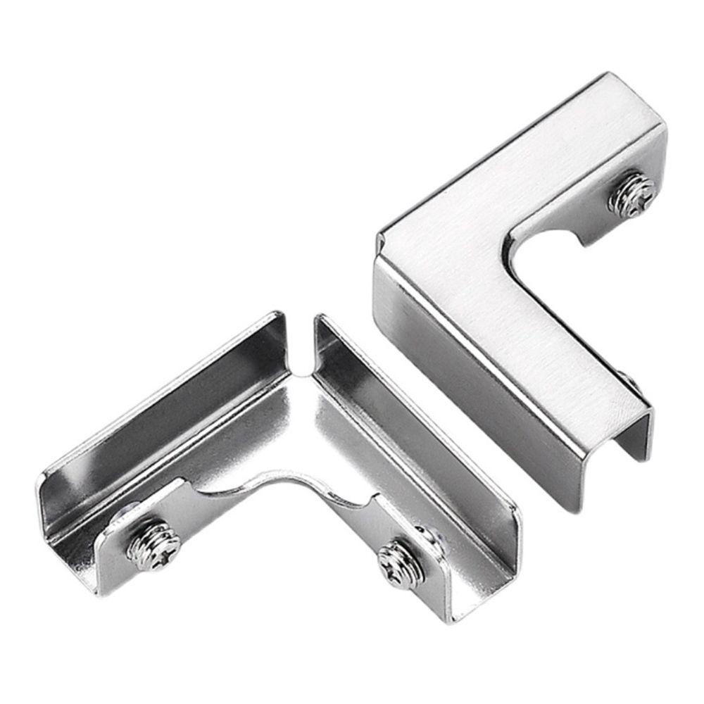 Kode Sudut Siku Atas Anti Karat Corner buckle Reinforcement T-cross Fixing Clip