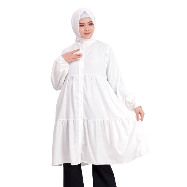 LONG TUNIK WANITA BUSUI KEMEJA LONG TUNIK WANITA 811