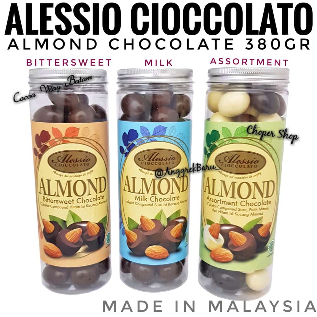 

BELI 1 GRATIS 1 Alessio Chocolate Jar 380gr