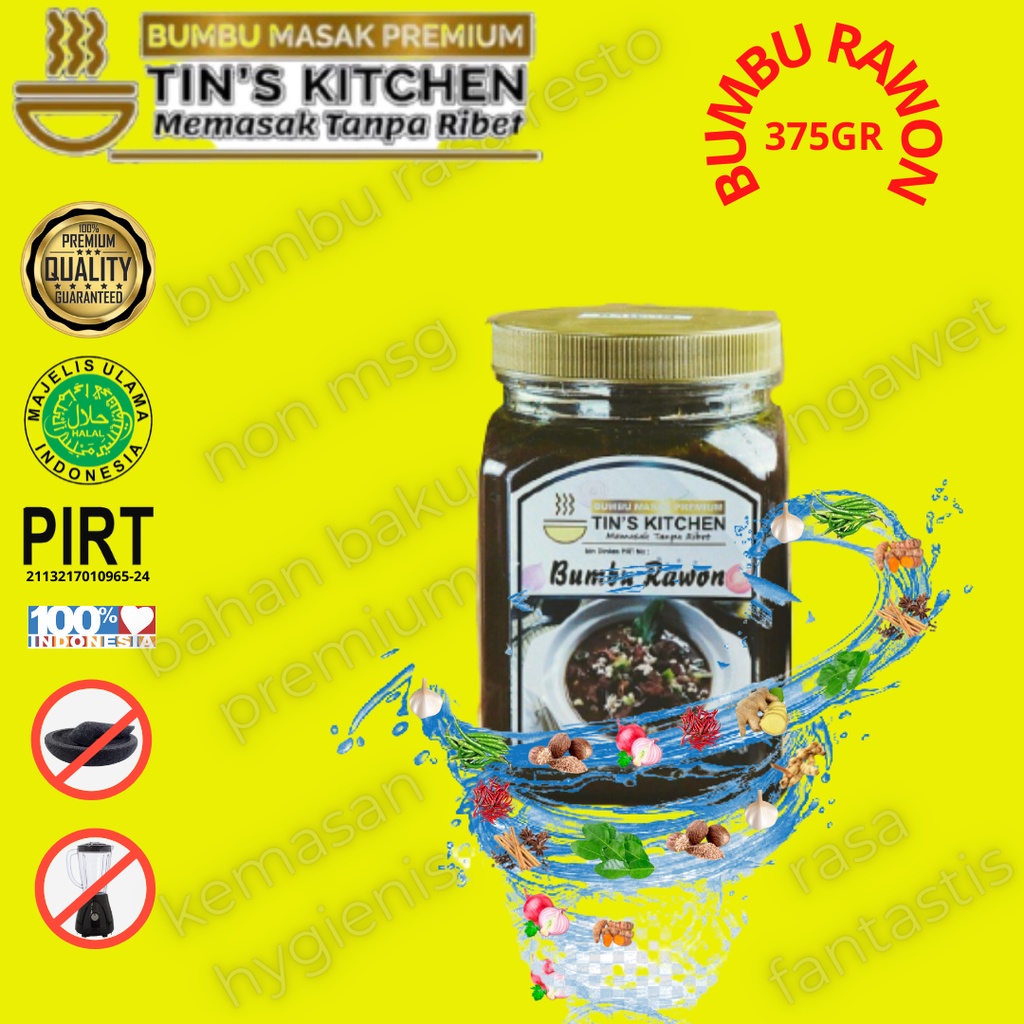 

Bumbu Instan Rawon 375gr Tins Kitchen