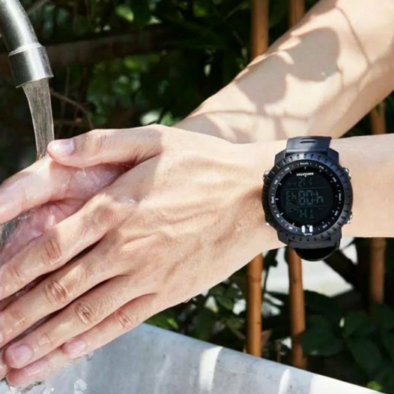 BOSTANTEN 2082K Jam Tangan Pria Anti Air Sport Digital Original