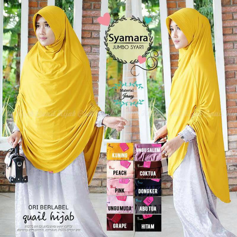 Syamara Jumbo Hijab Brand QuailHijab