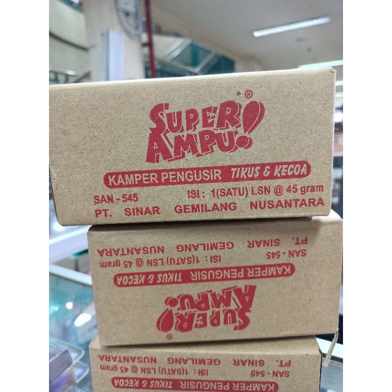 kapur barus pengusir tikus