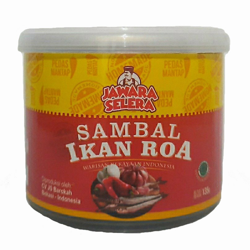 Sambal Ikan Roa Pedas Jawara Selera - 135Gram