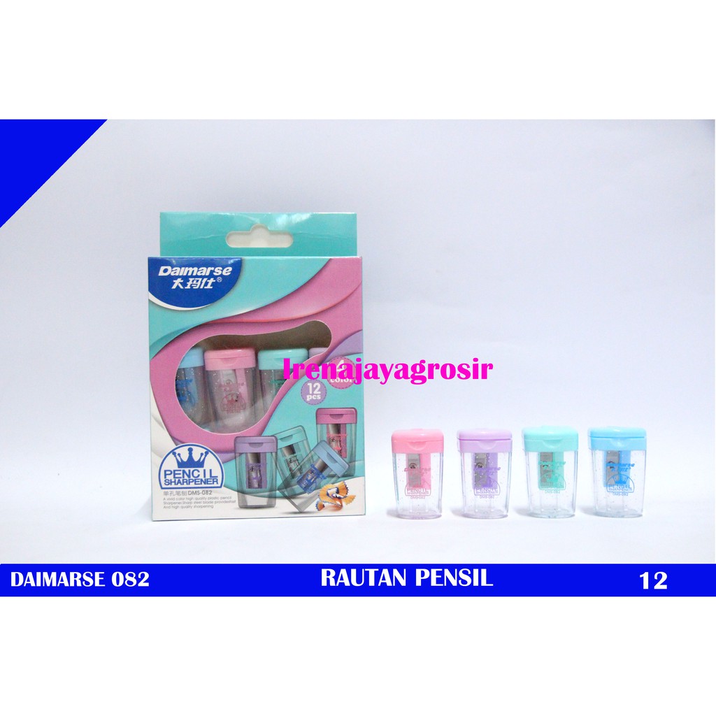 

SERUTAN PENSIL RAUTAN PENSIL 12 PCS MINI 1 LUBANG TRANSPARAN