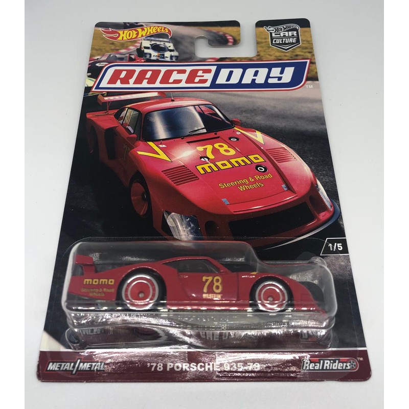 Hot Wheels 78 Porsche 935-79 935 79 Merah Momo Race Day Car Culture HW Hotwheels Original Mobil