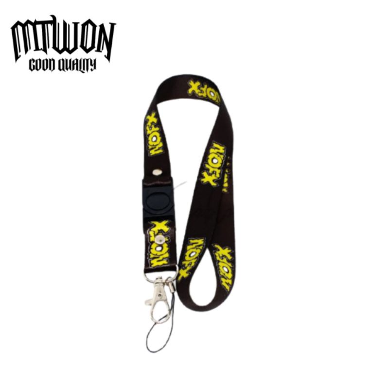 

TALI LANYARD NOFX BAND METAL ROCK - TALI ID CARD GANTUNGAN KUNCI GANTUNGAN FLASHDISK GANTUNGAN NAMETAG TALI LANYARD BEST SELLER COD