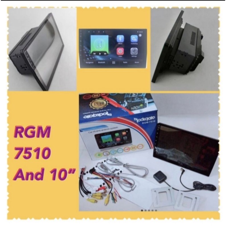 Headunite android rockgate RGM-7510 RAM 2GB