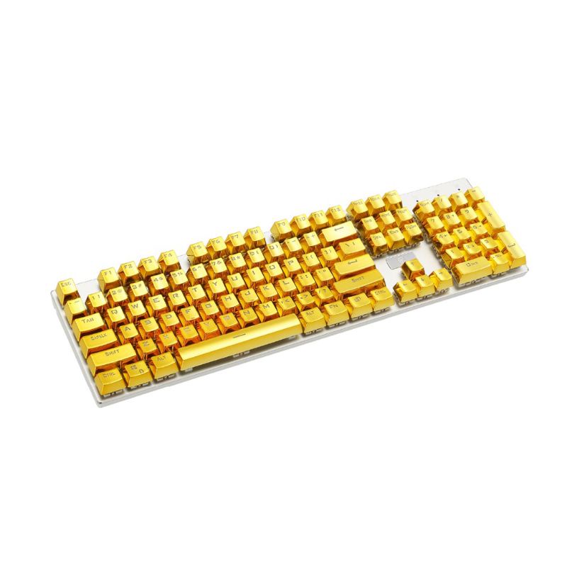 Vivi Keyboard Mekanik 104 Tombol Pbt Lapis Metal Untuk Cherry Mx