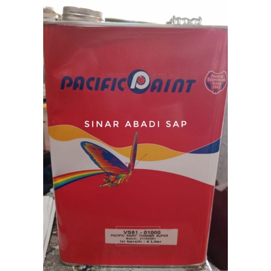 Tiner Pacific Paint Super - 4 Liter