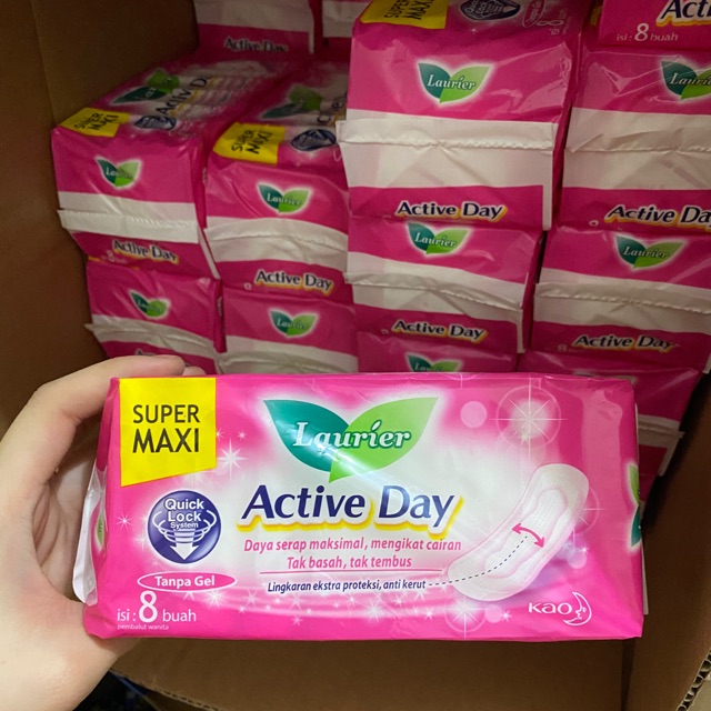 LAURIER ACTIVE DAY 8pads