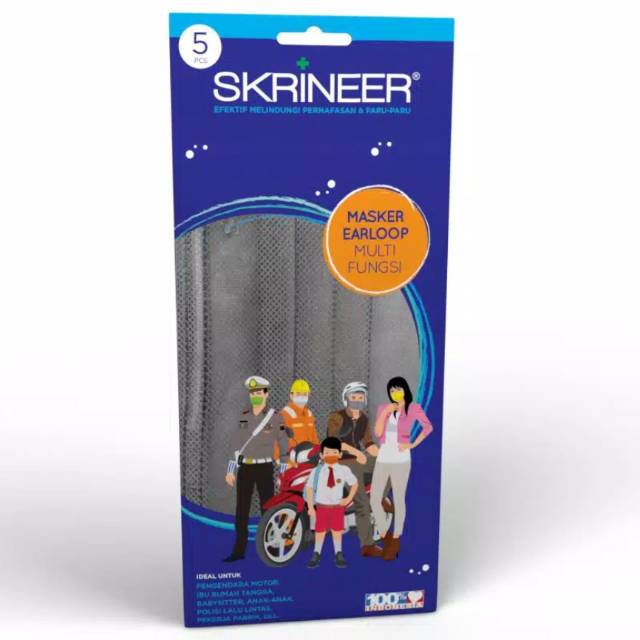 Skrineer Masker Earloop 5's