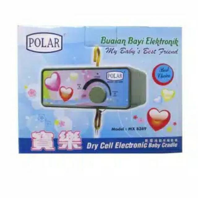 Polar Mesin Ayunan Listrik / Ayunan Bayi Elektronik (Tersedia varian model)