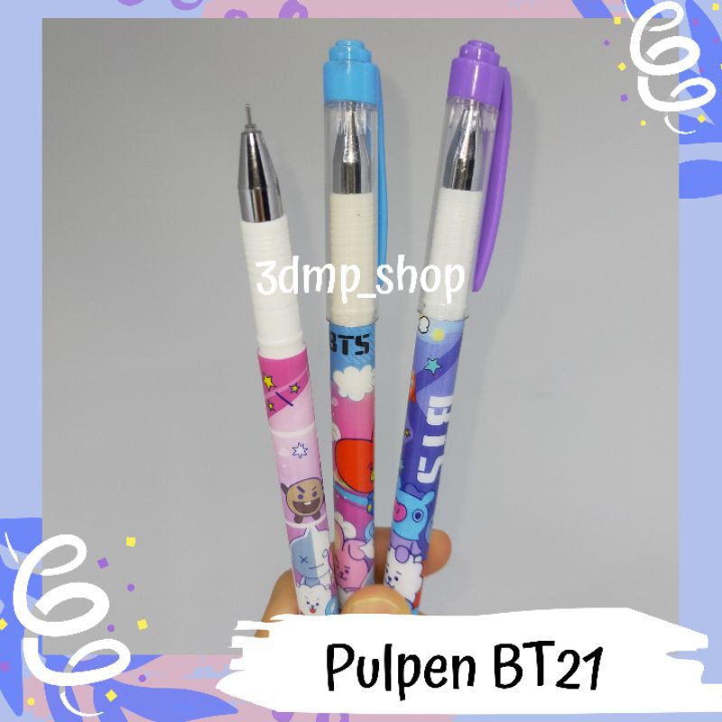 Pulpen BT21 BTS KPOP GEL