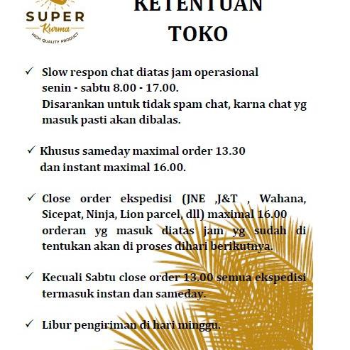 

(SANGAT TERJANGKAU) .<!>. 501MRN Cokelat Kerikil 250gr