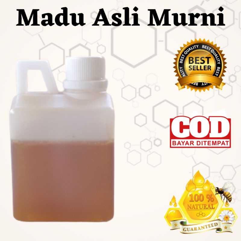 

Madu Multiflora Asli Murni Nektar 500 Gram . 100% Pure Raw Honey . Tanpa Campuran Apapun .