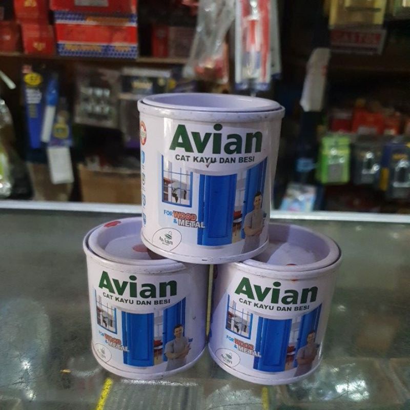

avian 100cc / cat minyak kayu & besi