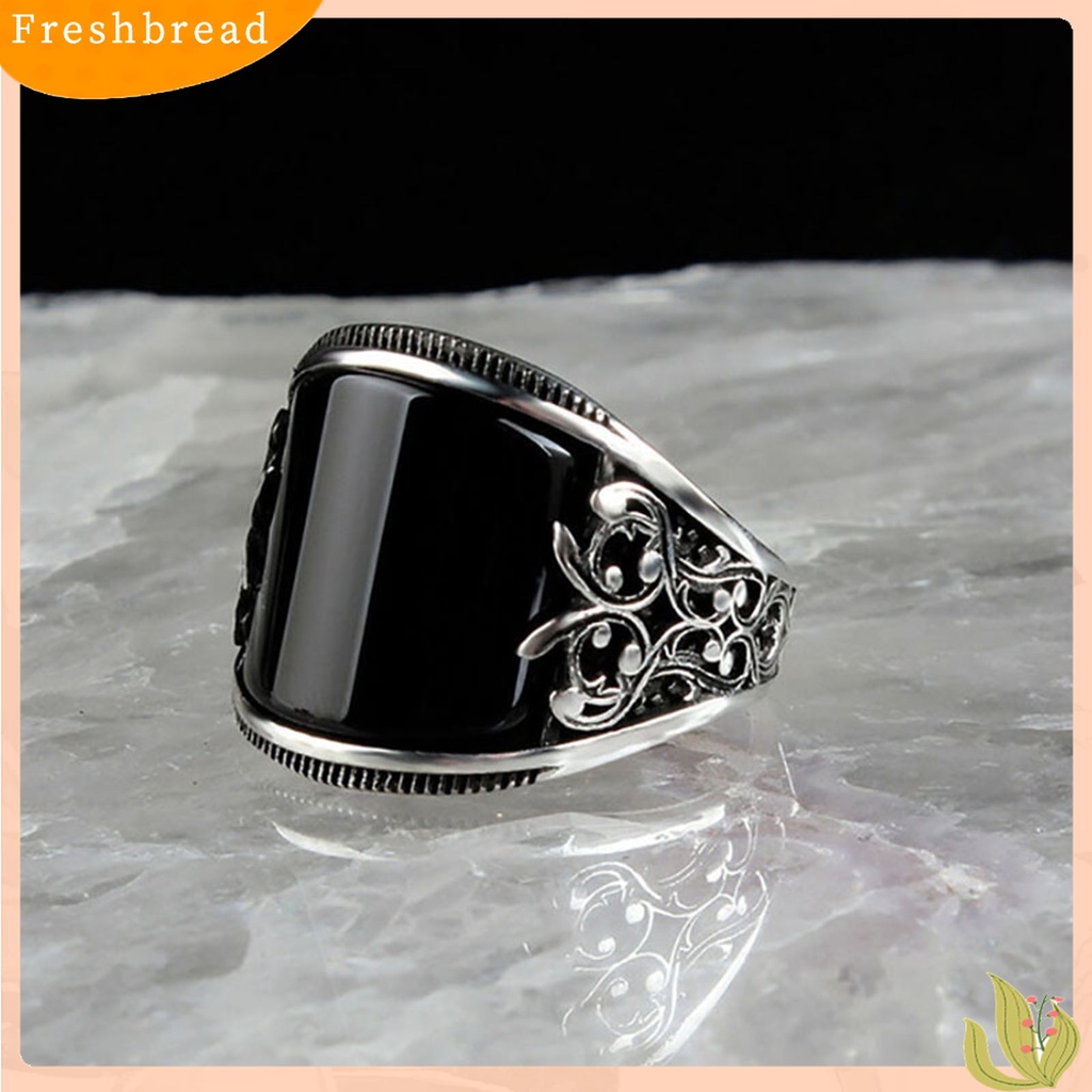 Terlaris Finger Ring Baking Varnish Reliefs Unisex Usage Flower Black Broadside Jewelry Ring for Decoration