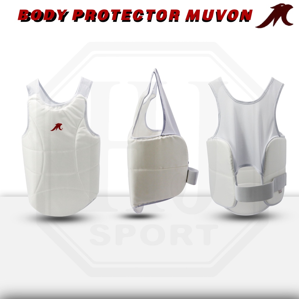 Body Protector Karate Muvon Pro Expert / Pelindung Badan