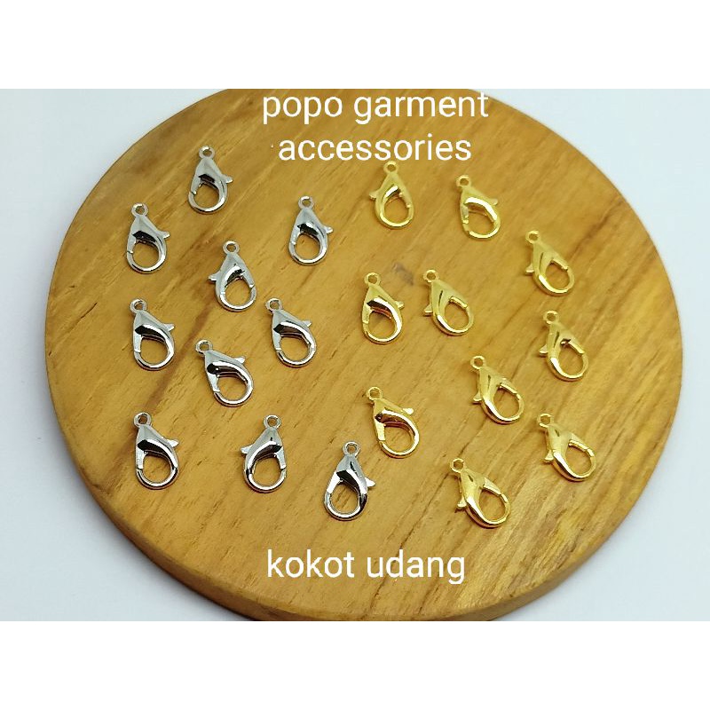 kokot udang 12mm / 14mm ( isi:10pcs )