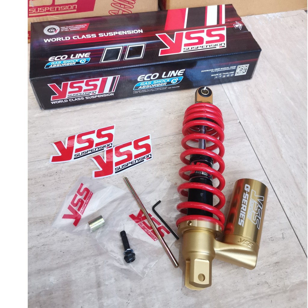 SOK SHOCK YSS C-EURO TABUNG BAWAH 300MM RED MIO BEAT XEON VARIO FINO DLL