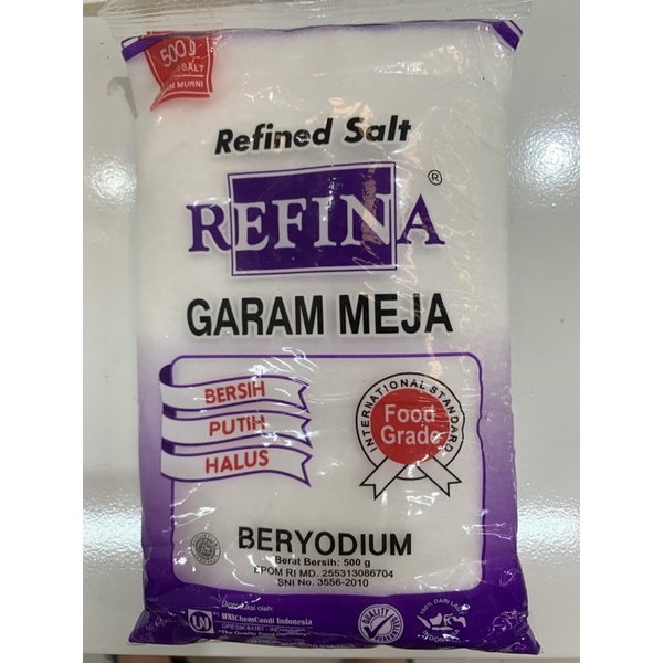 

Garam Halus Refina 500gr