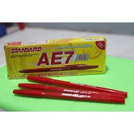 pulpen standart AE7 Merah