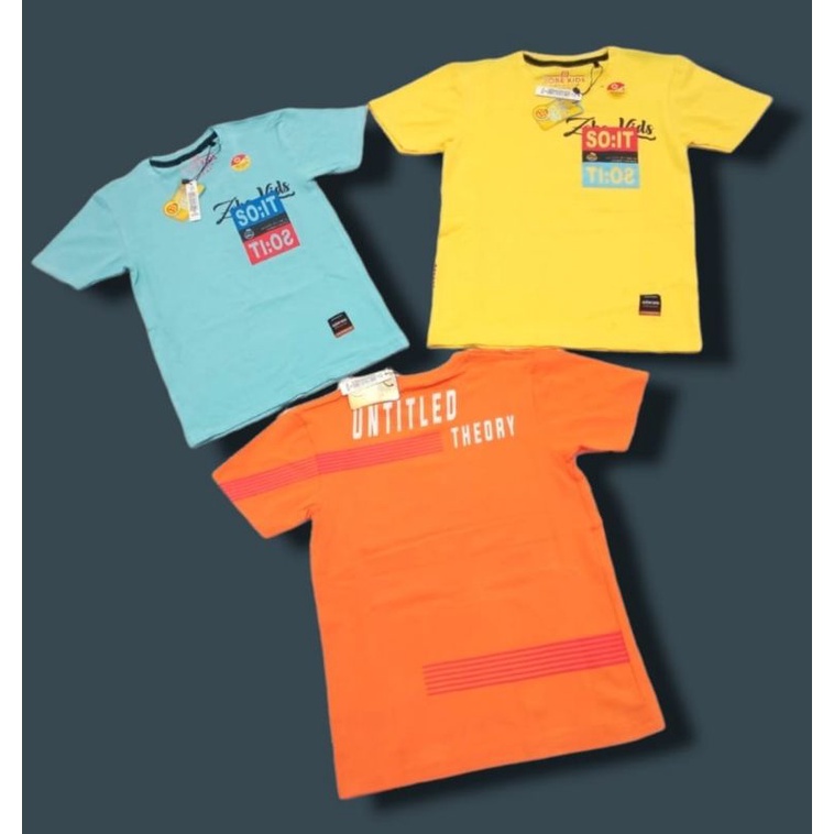 #05 Kaos Anak Bahan Premium ZOBE KIDS