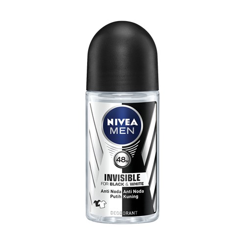 NIVEA Deodorant Invisible Black and White Roll-On 50ml
