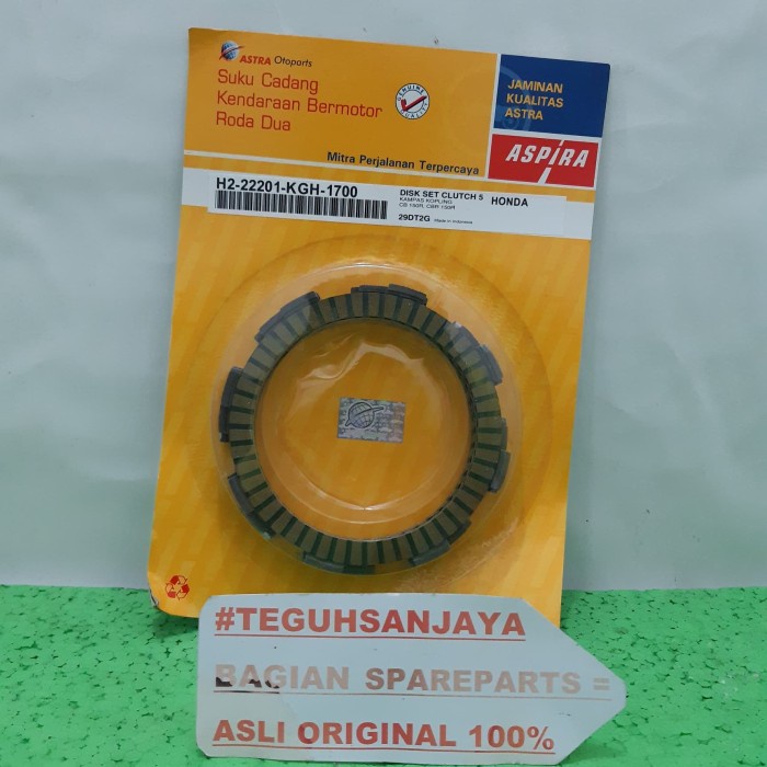 Kampas Plat Pelat Kopling CB150R CBR 150R Asli Original Aspira
