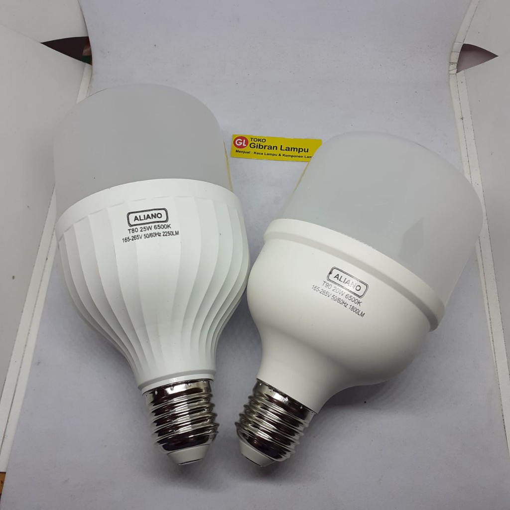 Lampu LED Aliano 20w - Bohlam LED Bulb 20 Watt - Lampu LED Murah Bagus