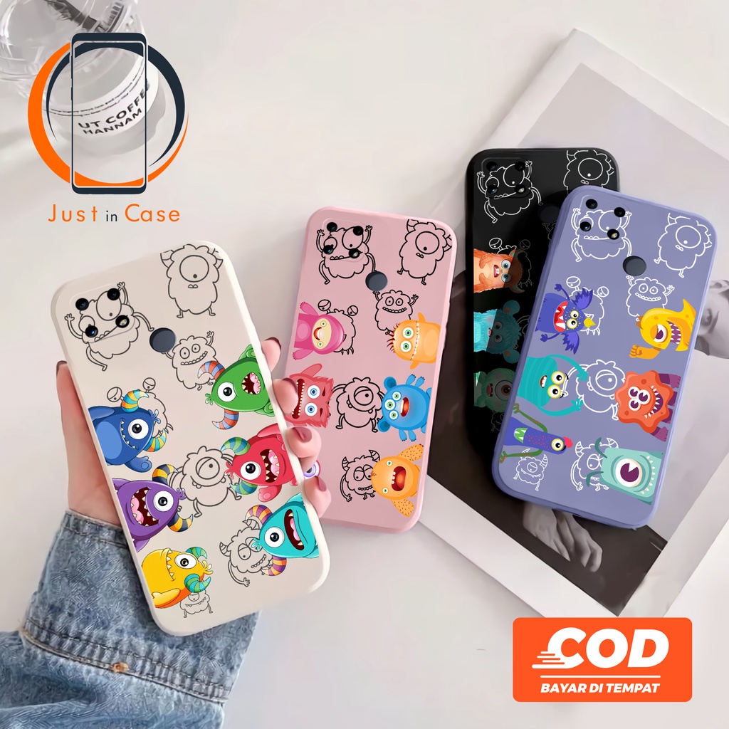 Softcase Macaron TPU (UV18) Realme 8/8 PRO 8i 7 7i 7 PRO 6 6 PRO 5 5i 5PRO C25 C21Y C21 C20 C17 C15 C12 C11 C3 C2 NARZO 20 PRO 30A