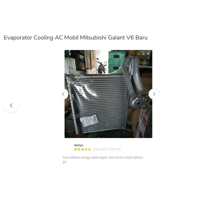 EVAPORATOR EVAP AC Mobil Mitsubishi Galant V6 Baru