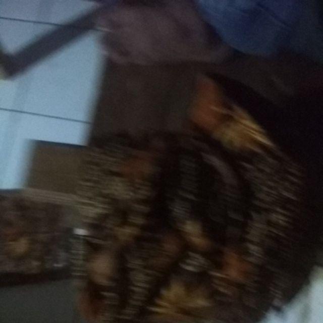 Batik Couple Keluarga Sania Ruffle Ori Ndoro Jowi Dnt Motif Sogan Telo