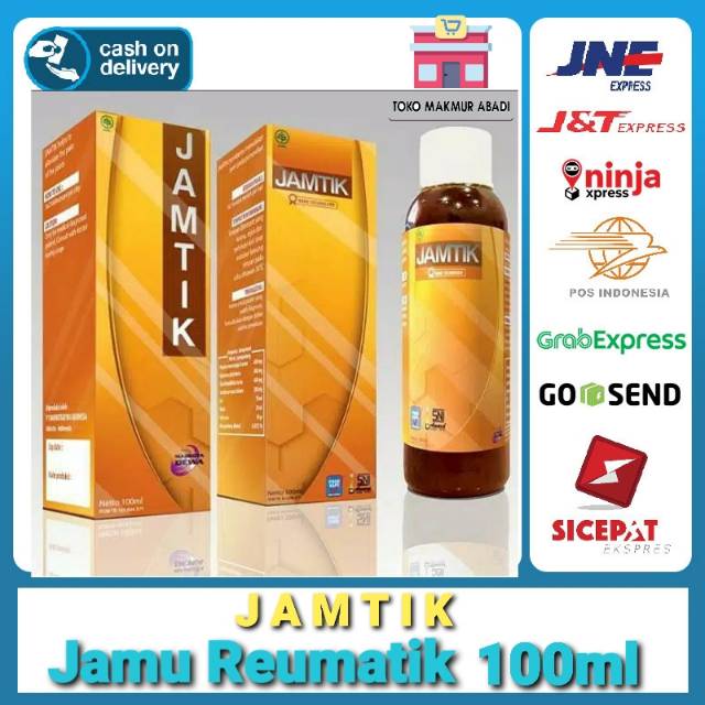 JAMTIK Jamu Rematik 100ml ORIGINAL Herbal Asam Urat Rematik Nyeri Persendian ASLI