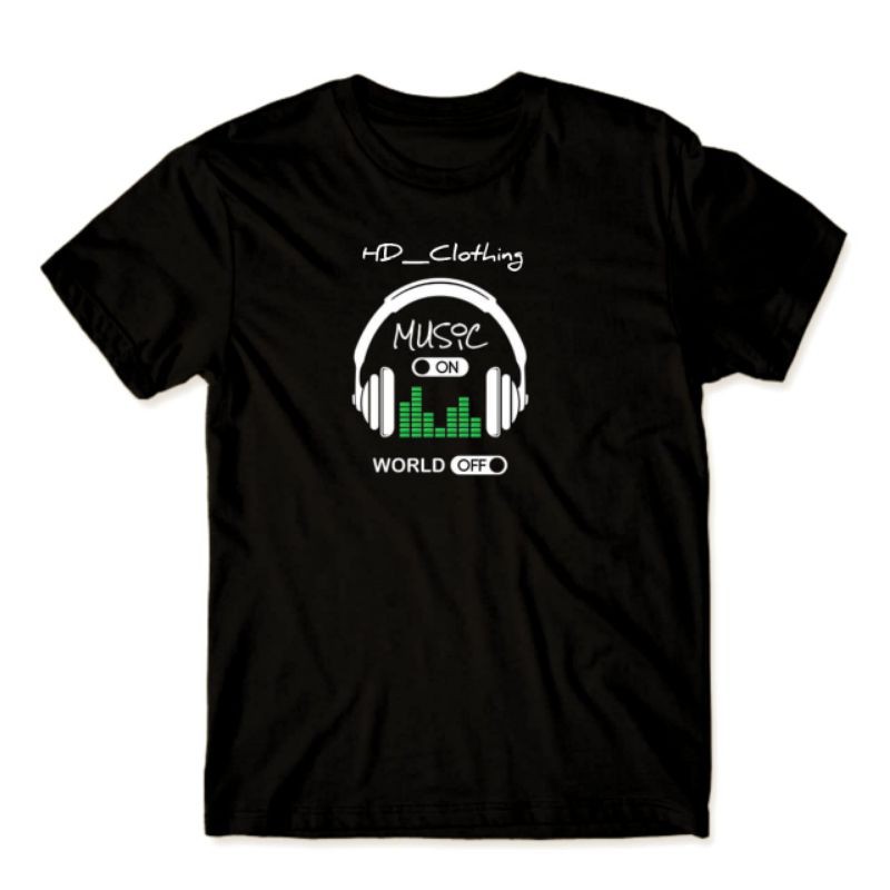 Kaos musik pria baju pria pakaian pria S - XXL