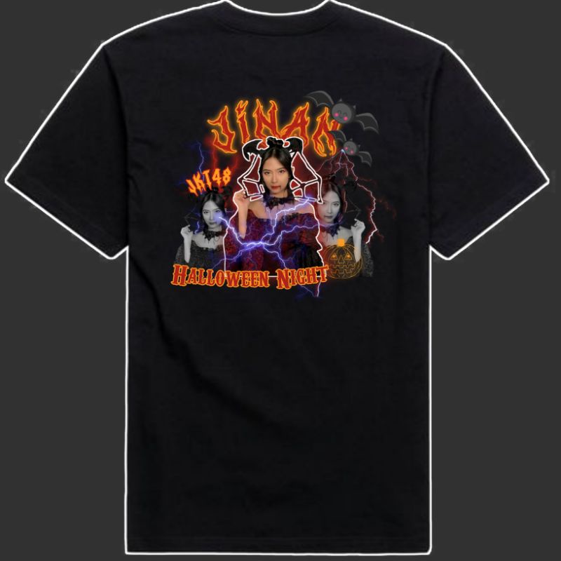 KAOS JKT48/T-SHIRT JINAN JKT48 HELLOWEEN