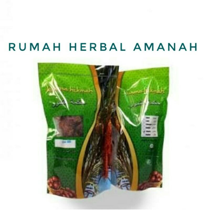 

Kurma Hikmah Khalas Premium Dates Kurma Kholas 500gram