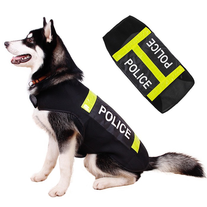 police vest baju rompi doggy anjing polisi k9