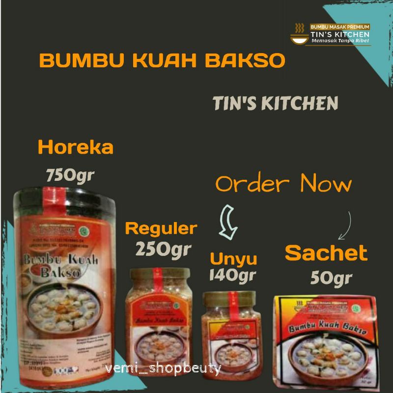 

BUMBUKUAH BAKSO TINS KITCHEN