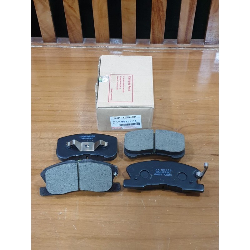 Brake Pad Kampas Rem Depan Agya Ayla MATIC Set : 04491-YZ020-001