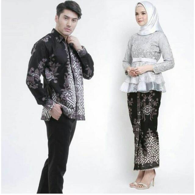 GROSIR COUPLE RNB BROKAT MIX ORGANZA